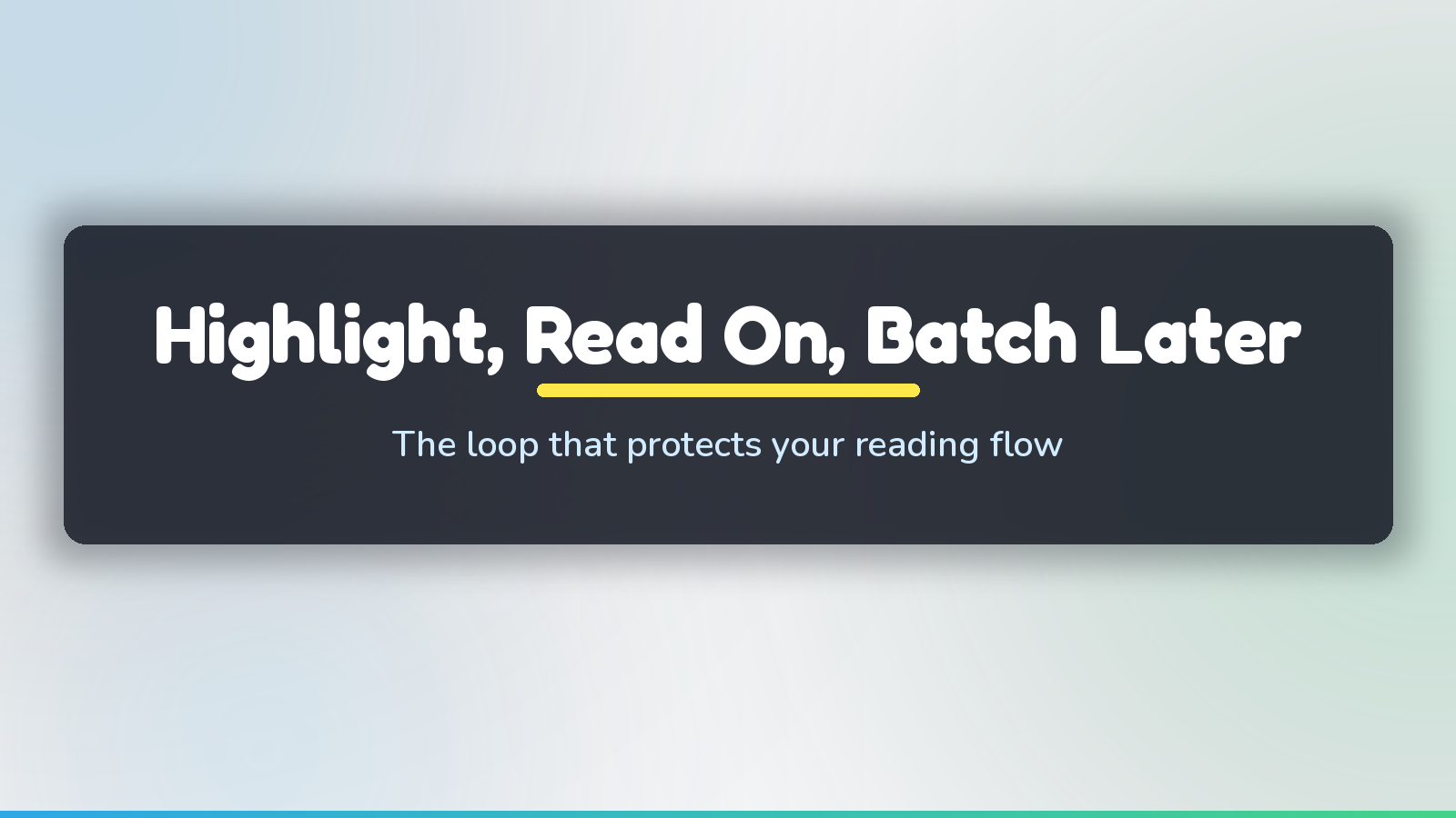 A simple loop for reading novels: highlight the word without stopping, keep reading to the end of the chapter, then look up and save the batch of words all at once.