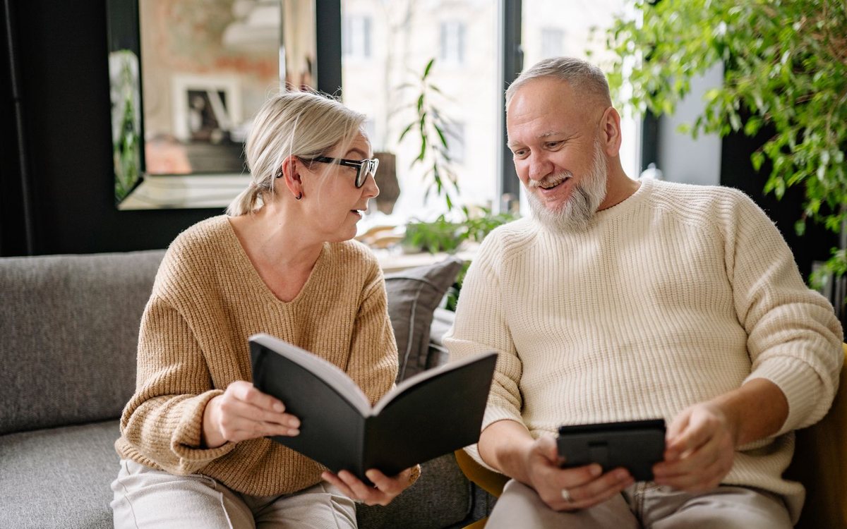 An older person, illustrating bilingualism and healthy aging