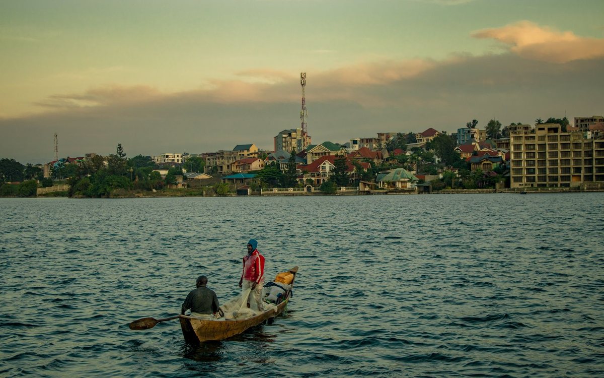 The sprawling city of Kinshasa in the Democratic Republic of the Congo